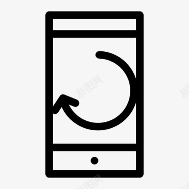 智能手机刷新android手机图标图标