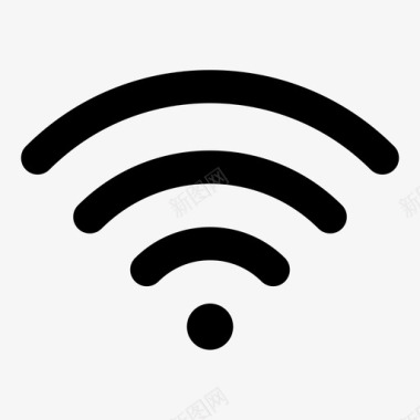 wifi高连接互联网图标图标