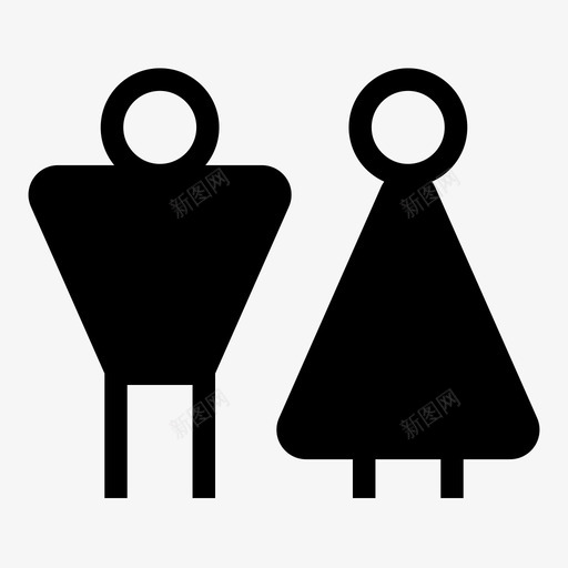 夫妇男孩女孩图标svg_新图网 https://ixintu.com 卫生间 夫妇 夫妇和人 女孩 已婚 男孩