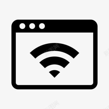 浏览器wifi浏览器wifi互联网连接图标图标