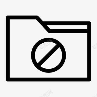 阻止文件夹阻止计算机文件夹数据存储图标图标