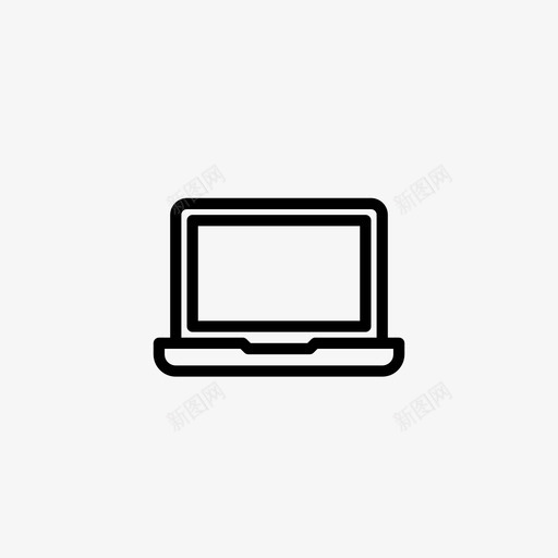 笔记本电脑电脑macbook图标svg_新图网 https://ixintu.com 96x96像素完美瘦用户界面 macbook pc sea 在线 应用程序接口48x48 电脑 笔记本电脑