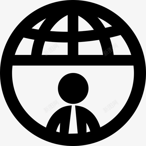 商人在国际上的象征人商人图标svg_新图网 https://ixintu.com 人 商人 商人在国际上的象征