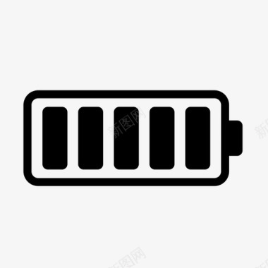 全电池蓄电池充电图标图标