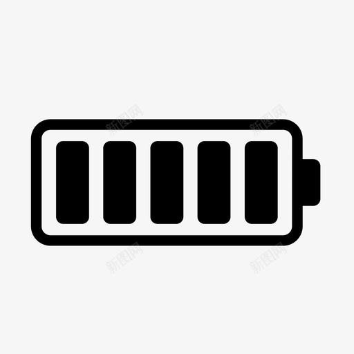 全电池蓄电池充电图标svg_新图网 https://ixintu.com 充电 全电池 电源 移动用户界面 移动用户界面元素 蓄电池