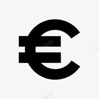 欧元买入兑换图标图标
