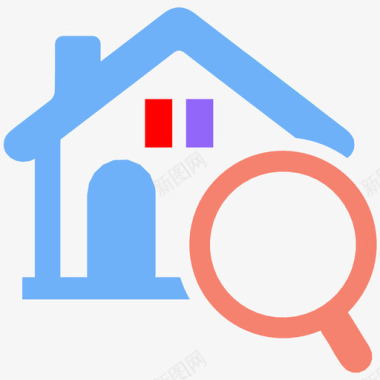 房地产搜索住宅房屋图标图标