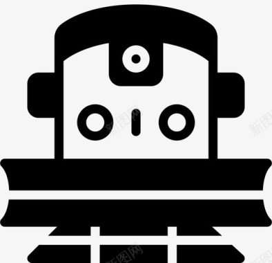 火车犁汽车运输图标图标