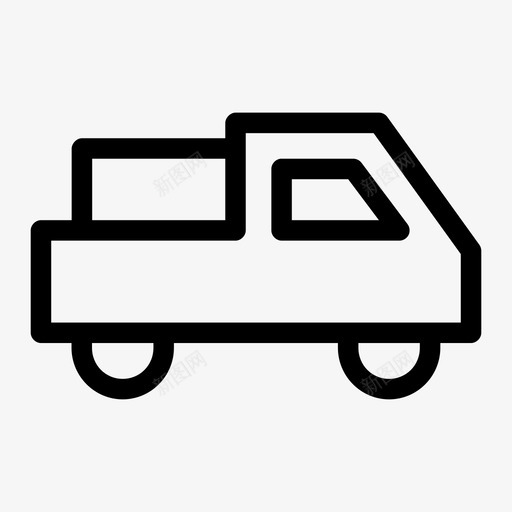 送货车发送旅行图标svg_新图网 https://ixintu.com 发送 旅行 购物媒介 车辆 送货车