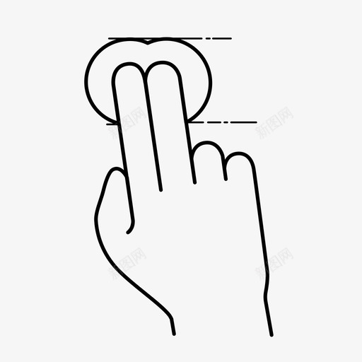 两个手指滑动触摸智能屏幕图标svg_新图网 https://ixintu.com 两个手指滑动 单击 手势1 手指鼠标 拖动图像 拖动手指 智能屏幕 界面 移动光标 触摸 触摸屏