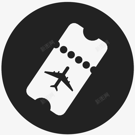 登机牌办理登机手续控制图标svg_新图网 https://ixintu.com 办理登机手续 控制 旅行 机票 登机牌 飞行