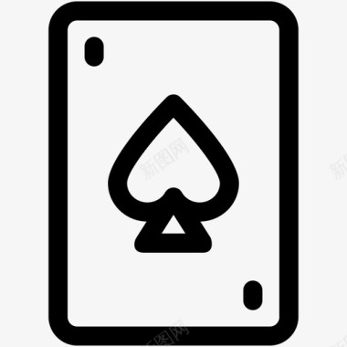 王牌赌场卡钻石卡图标图标