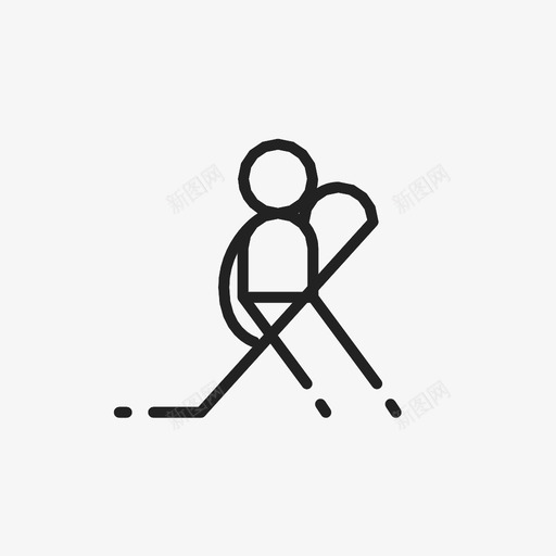 曲棍球比赛冰上图标svg_新图网 https://ixintu.com nhl 冰上 打球 曲棍球 比赛 运动