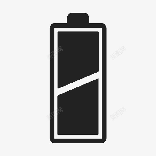 电池标志充电能量图标svg_新图网 https://ixintu.com 充电 功率 满 电池标志 能量