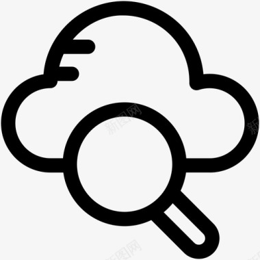 云搜索客户端服务器笔记本电脑共享图标图标