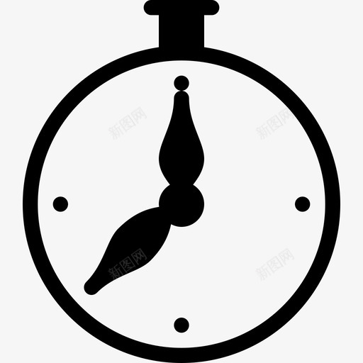 怀表时钟时间表图标svg_新图网 https://ixintu.com 怀表 时钟 时间 时间表 时髦的实心图标