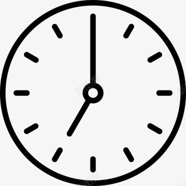 七点钟钟面时间图标图标