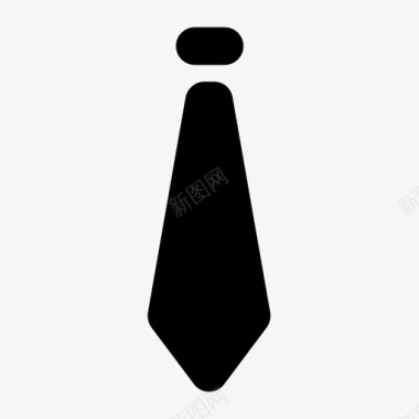 领带领带结男士领带图标图标