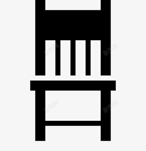 椅子家具木制图标svg_新图网 https://ixintu.com 家具 木制 椅子 物品雕刻