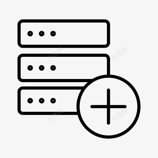 添加服务器添加数据添加文档图标svg_新图网 https://ixintu.com 上载数据 上载文档 添加数据 添加文件 添加文档 添加服务器