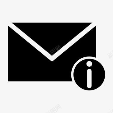 信息电子邮件支票邮件信件图标图标