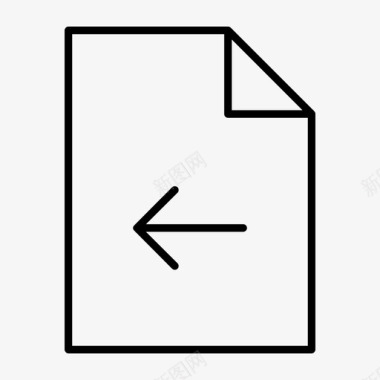 上一个文件文件页面文件纸质文件图标图标