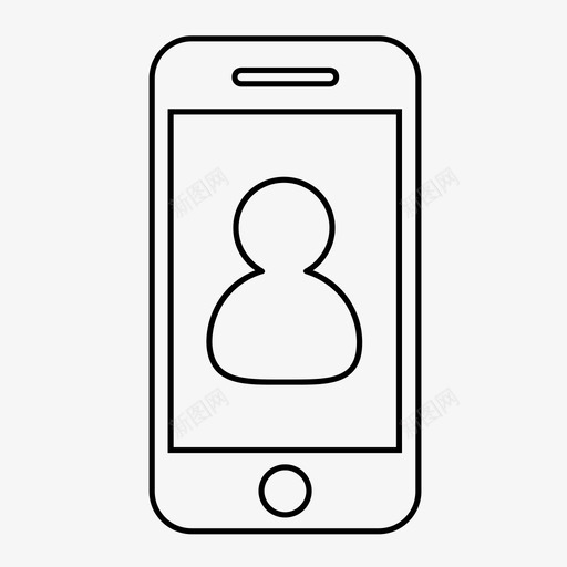 用户手机人物图标svg_新图网 https://ixintu.com 个人资料 人物 手机 手机收藏1 用户