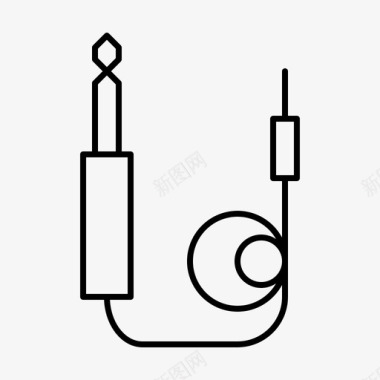 有线电视音频舞蹈图标图标