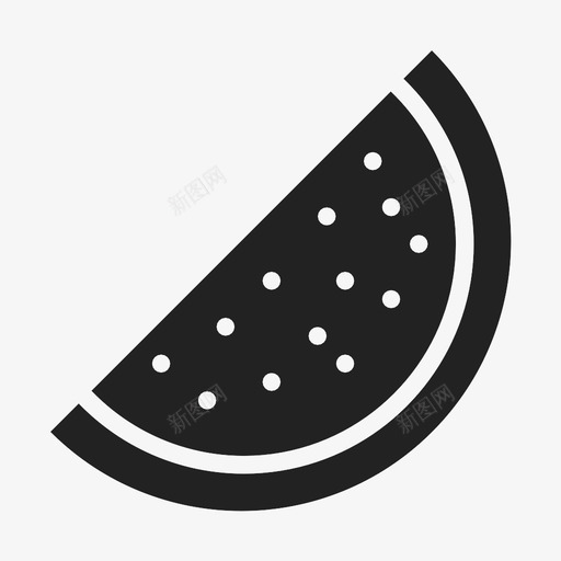 西瓜食用水果图标svg_新图网 https://ixintu.com 产品 水果 营养 西瓜 食用