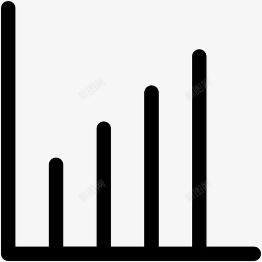 可爱的条形图商业统计图表图标svg_新图网 https://ixintu.com 可爱的条形图 商业统计 图表