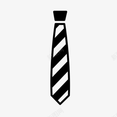 领带衣服男人图标图标