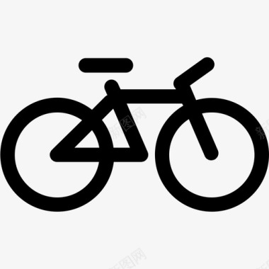 自行车娱乐运动图标图标