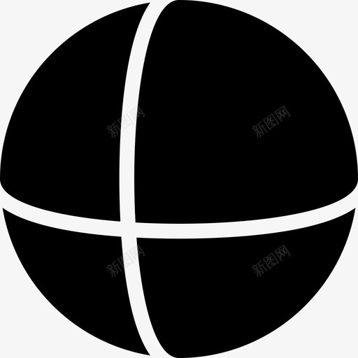 球体图表线条图标svg_新图网 https://ixintu.com 图表 形状 形状实心图标 球体 线条