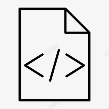 代码文件文件页面文件纸张文件图标图标
