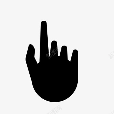 手手指食指图标图标