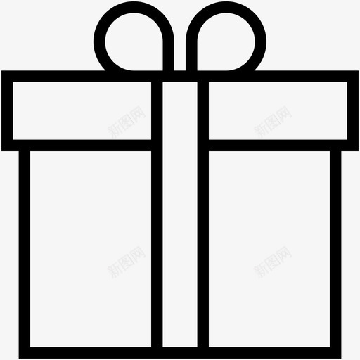 礼品卡片礼品盒图标svg_新图网 https://ixintu.com 全球物流线图标 包装礼品 卡片 礼品 礼品盒 礼物