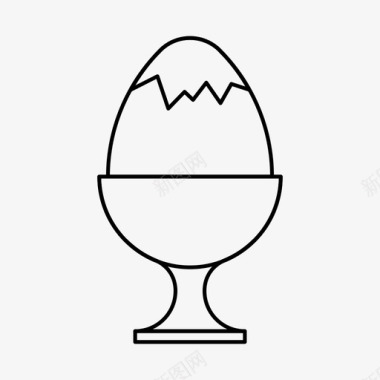 煮鸡蛋早餐吃的图标图标