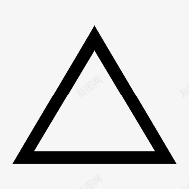 三角形向上箭头方向图标图标