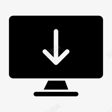 显示器显示器led个人电脑图标图标