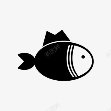 鱼鱼翅食物图标图标
