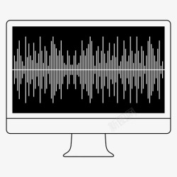 音乐软件均衡器dj设备音乐编辑图标高清图片