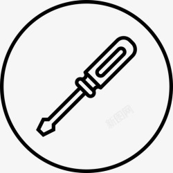 螺丝刀套装螺丝刀维修套装图标高清图片