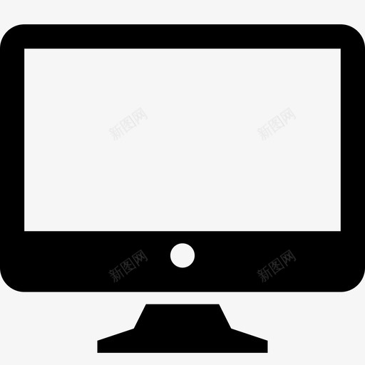 监视器计算机mac图标svg_新图网 https://ixintu.com mac 屏幕 工作 监视器 移动和计算机设备标志符号 计算机