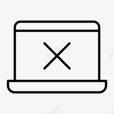 移除笔记本电脑设备笔记本电脑接口图标图标