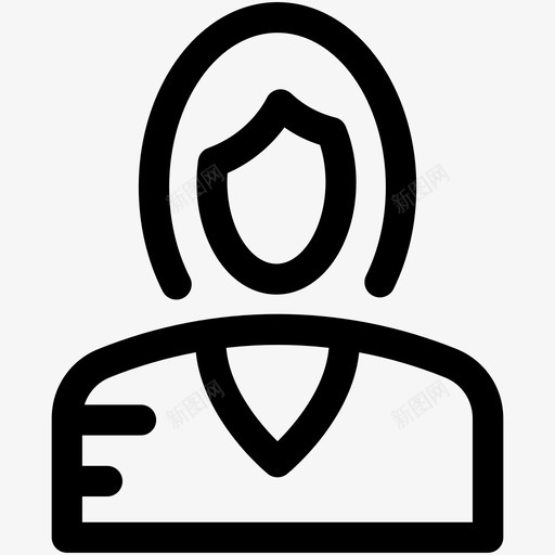 女性女性经理女士图标svg_新图网 https://ixintu.com 化身可爱的图标 女士 女孩 女性 女性经理 家庭主妇 工作 老板 鼓励