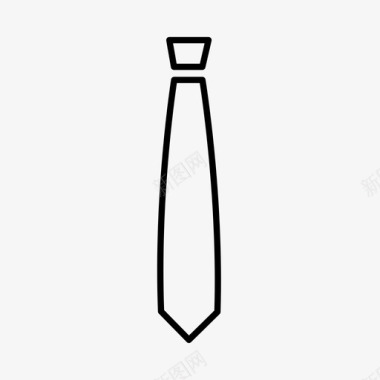 领带衣服男人图标图标