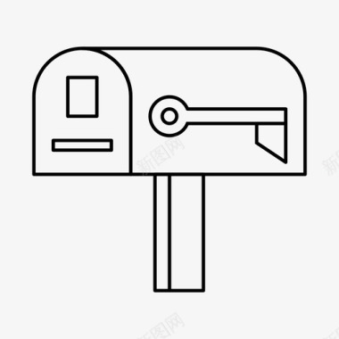 邮箱信封收件箱图标图标