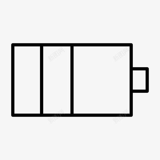 电池状态充电能量图标svg_新图网 https://ixintu.com 充电 指示灯 电池状态 移动应用程序 能量