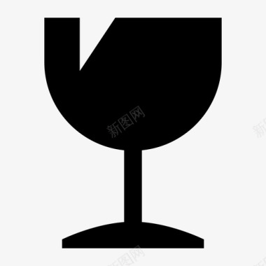 玻璃容器杯子图标图标
