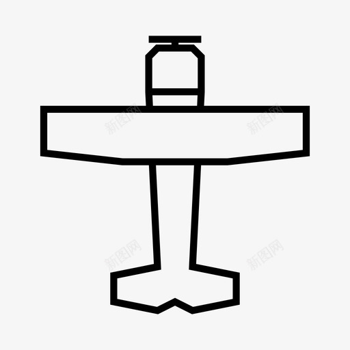 飞机私人飞机螺旋桨图标svg_新图网 https://ixintu.com 旅行 私人飞机 螺旋桨 运输 飞机